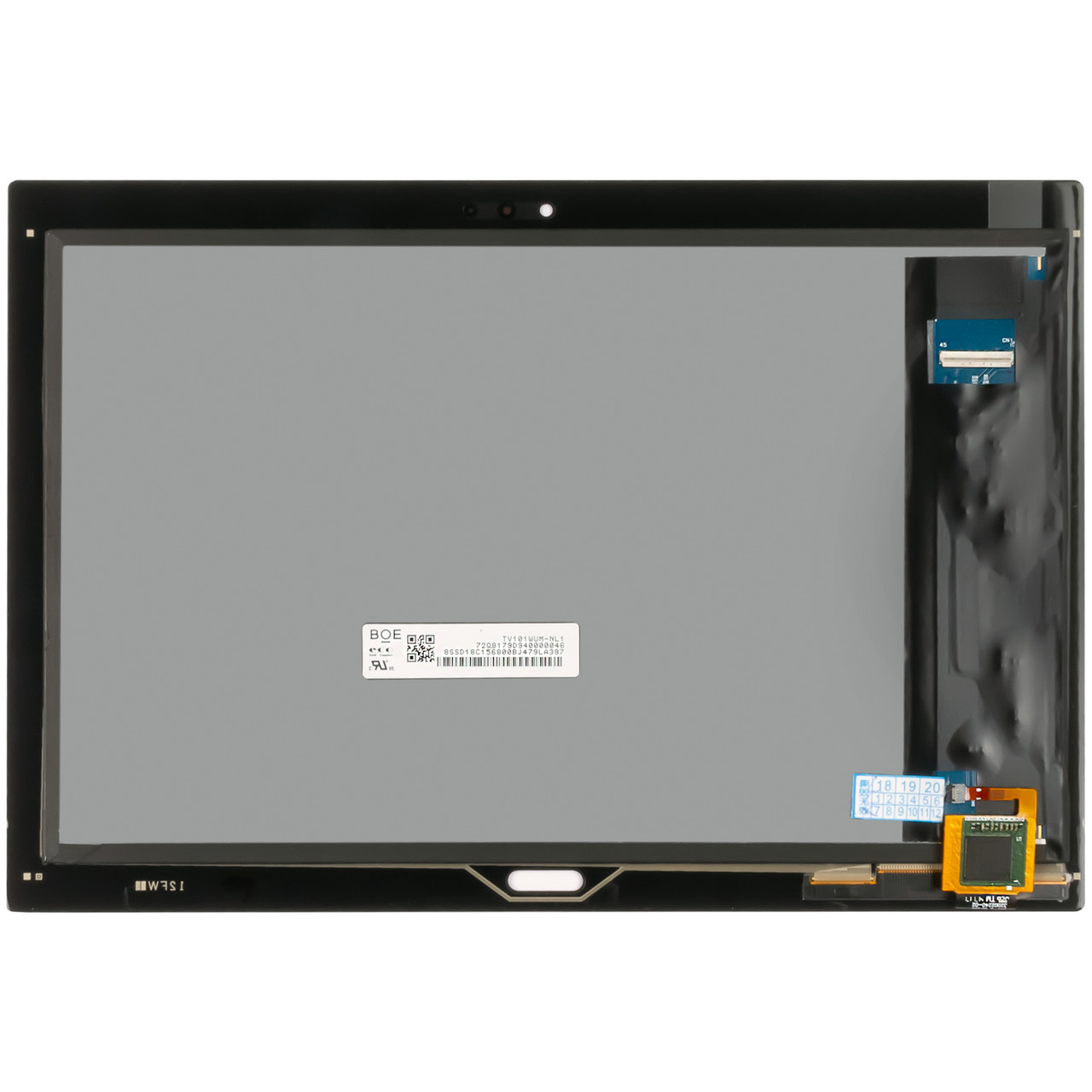 Дисплей LENOVO TB-X704F Tab 4 10 Plus (2018) з чорним тачскріном