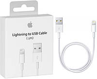Кабель Apple Lightning кабеля USB (1 m) (MD818) (Orig IC MFi in box)