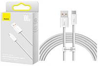 Кабель Baseus Dynamic Series Fast Charging Data Cable USB to Type-C 100W 1m White