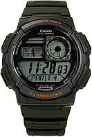 Zielony Мужские наручные часы Casio Collection AE-1000W