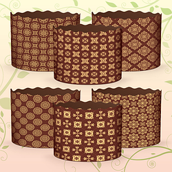 ФОРМИ ДЛЯ КУЛІЧЕЙ (ПАСХІ) 180Х115 ММ, ВЕС 1000-1500 Г (ОПТ — 300 шт.)