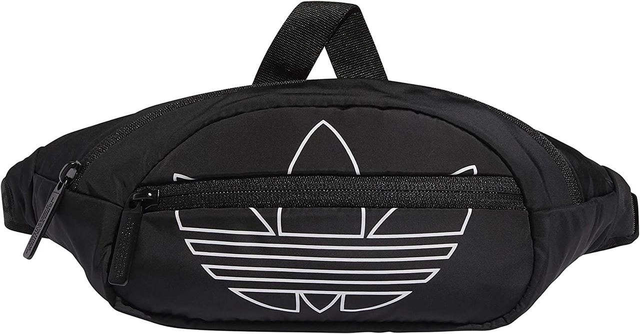 Adidas black fanny pack sales