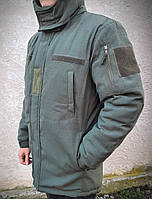 Армейская теплая зимняя мужская куртка тактическая Олива (Размер 54)