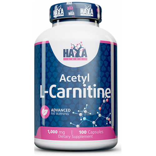 Жироспалювач  Haya Labs Acetyl L-Carnitine 1000mg - 100 капс