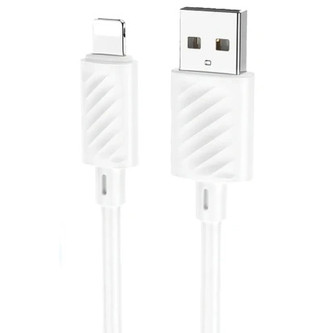 Кабель Hoco X88 Gratifield USB - Lightning 2.4A/1m (Білий)