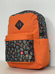 Рюкзак для ручної поклажі лоукост поліестер помаранчовий | 40x30x20 см | 24 л | 0.5 кг | Fly 778