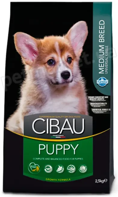 Farmina CIBAU Puppy Medium корм для цуценят середніх порід (курка/індичка) - 2,5 кг