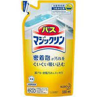 Kao Magiclean Спрей-пена для уборки в ванной с ароматом цитрусов, пополнение 330 мл