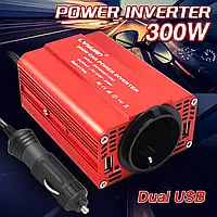 Инвертор автомобильный источник бесперебойного питания 300W 12/220