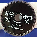 Набір з 3-х дисків 54,8х11 мм з тримачем, фото 4