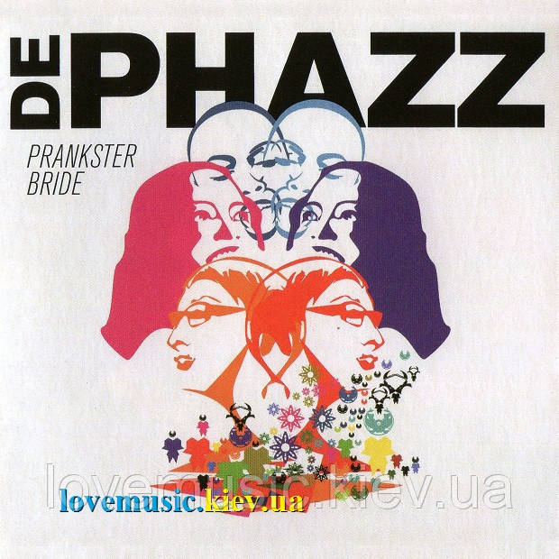 Музичний сд диск DE PHAZZ Prankster bride (2016) (audio cd)