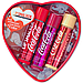 Подарунковий набір бальзамів для губ "Серденько" Lip Smacker Coca-Cola Heart Tin Lip Balm Trio 3 шт., фото 5
