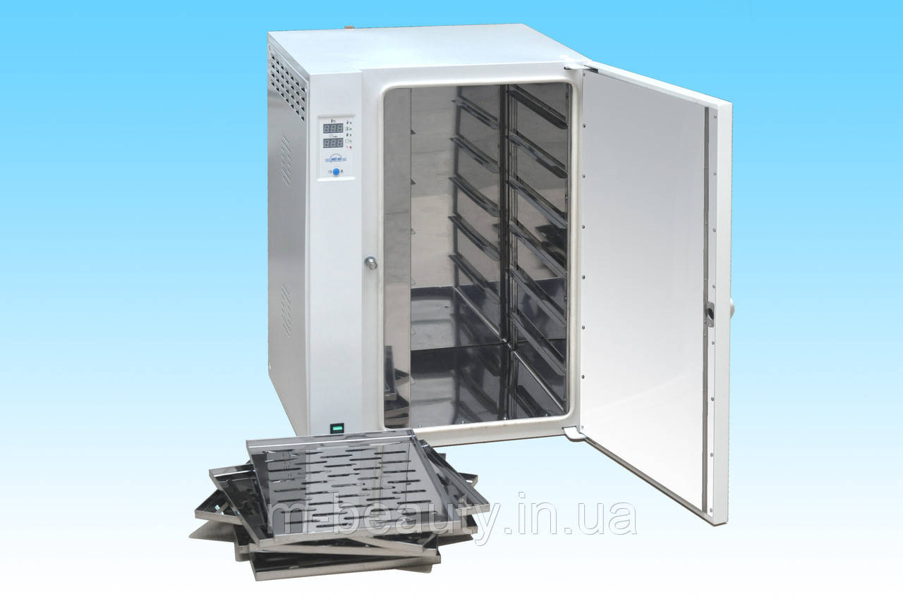 Сухожаровий стерилізатор ГП-100 для повітряної стерилізації термостійких шприців, скляного посуду, хірургічного інструменту, фото 1