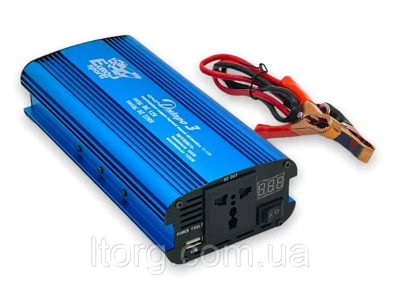 Інвертор (Дніпр 3) 12/220-1200Вт-1600 Вт, фото 1