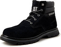 Cat Footwear Square - Классическая мужская обувь, ботинки, замш, 41 EU черный
