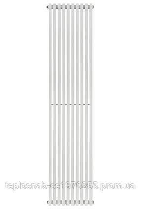 Вертикальний трубчастий радіатор Quantum 2 H-1800 мм, L-405 мм Betatherm, фото 2