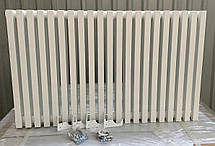 Горизонтальні трубчасті радіатори Betatherm Quantum 2 H-500 L-1205, фото 2