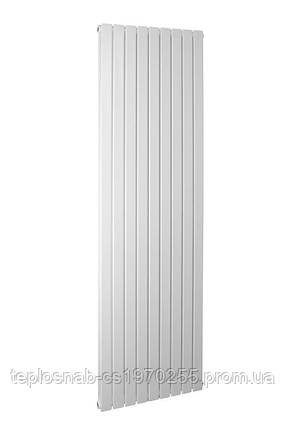 Вертикальний радіатор Blende 2 H-1800 мм, L-504 мм Betatherm, фото 2