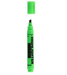 Текстовиділювач "Centropen" зелений
