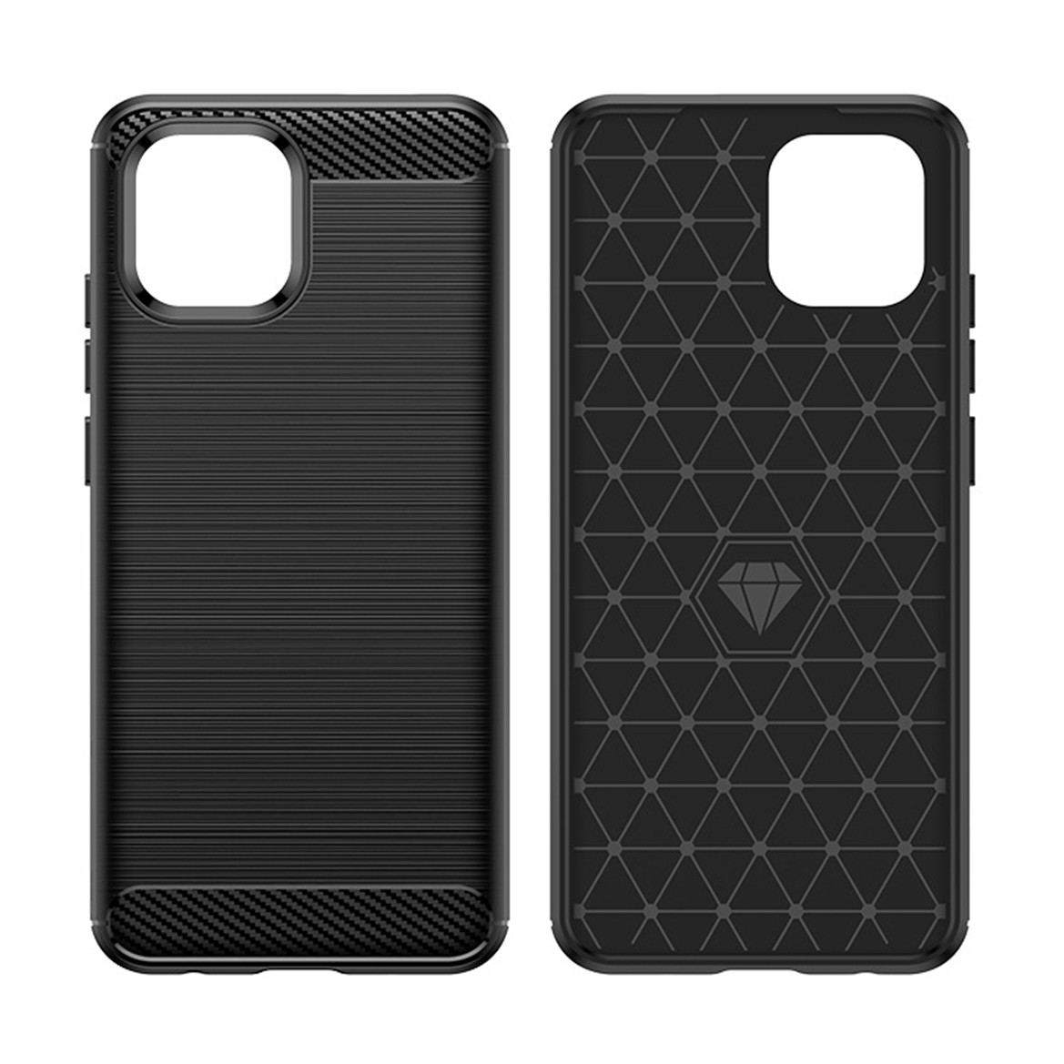 Протиударний чохол для Xiaomi Redmi A1 | Rugged Carbon | чорний, фото 1