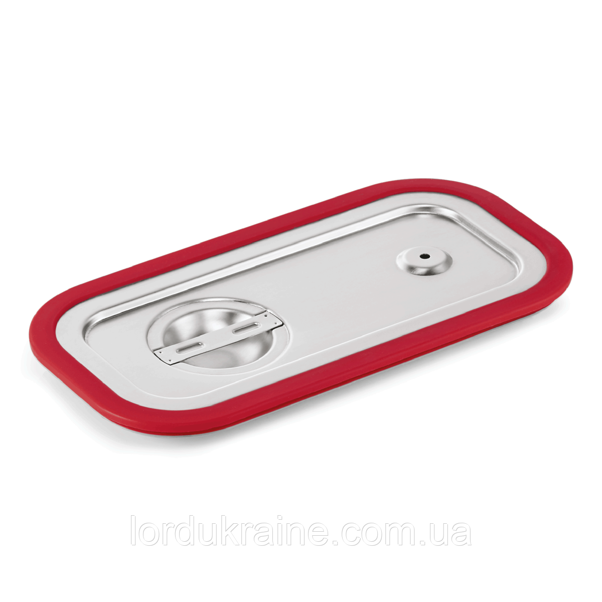 Кришка н/ж Brillis GN 1/3 з силіконовим ущільнювачем для гастроємностей, фото 1