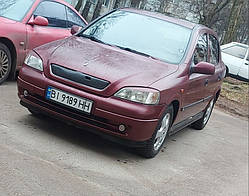 Зимова решітка Матова для Opel Astra G classic 1998-2012рр