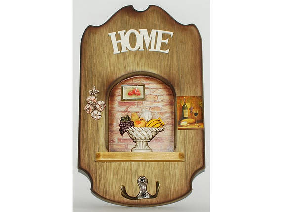 KC7006C Ключниця дерево (25 х 17 см), фото 1