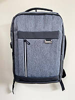 Рюкзак міський для ноутбука Edison 19383 Сірий (код: IBR182S)
