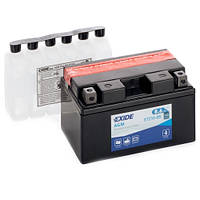 Аккумуляторы мото Exide ETZ10-BS: 8,6 А·ч - 12 V; 145 (ETZ10-BS), 150x88x93 мм
