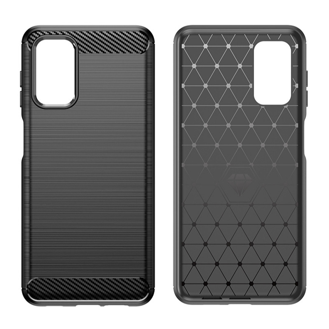 Протиударний чохол для Samsung Galaxy A04S (sm-a047) | Rugged Carbon | чорний