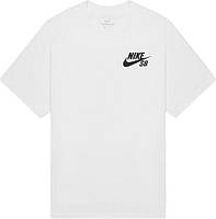 Футболка Nike SB TEE LOGO белая DC7817-100