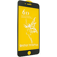 Защитное стекло 6D Premium Glass 9H Full Glue для Apple iPhone 8 Plus/ iPhone 7 Plus Black (00005779)