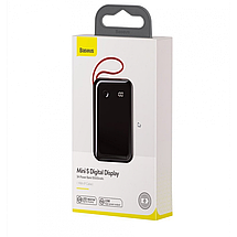 Повербанк 10000 мАч Lightning USB Type-C Baseus Mini S PPXF-E01, фото 6