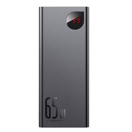 Повербанк 20000 mAh 65 Вт 5А Baseus Adaman PPIMDA-D01, фото 1