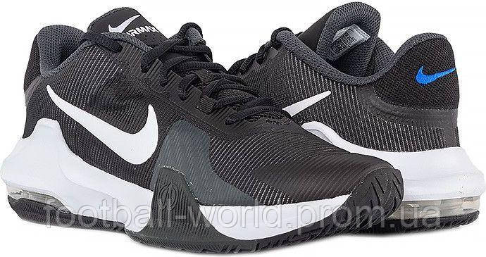 Кроссовки баскетбольные Nike AIR MAX IMPACT 4 черные DM1124-001 - фото 4 - id-p1759335201