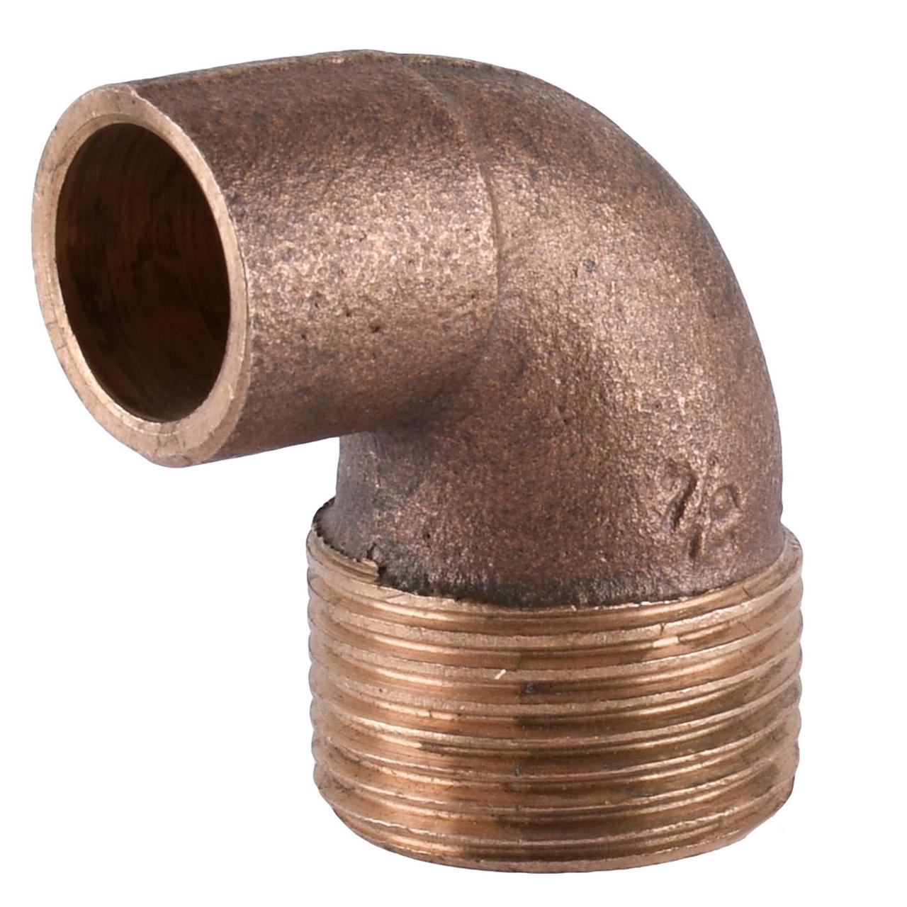 Кутовий перехід на різьбу VIEGA 90 18х1/2″ З (107635) (000021523), фото 1