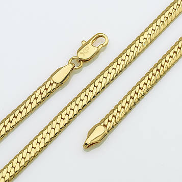 XUPING Ланцюжок Позолота 18к плетіння париджана, Довжина 50см, Ширина 0.5см