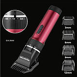 Машинка для стрижки тварин собак та котів BaoRun P6 Professional працює від мережі та акумулятора, фото 4