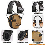 Активні навушники Walker's Razor Slim тактичні стрільці з шумозаглушенням для стрільців армії мисливців, фото 2