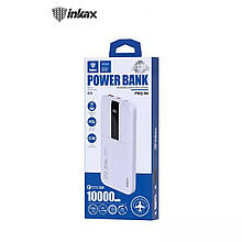 POWER BANK INKAX PBQ-06 На 10000mAh (22,5W) З Швидкою Зарядкою І Циферблатом Без Проводів (2 Виходи)