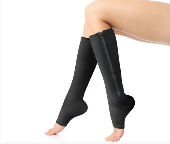 Лечебные компрессионные гольфы от варикоза Zip Sox (Зип Сокс) со змейкой BR00040 - фото 3 - id-p289889553