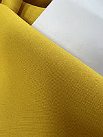 Ткань Габардин желтого цвета, плотностю 180 г/м2, Китай