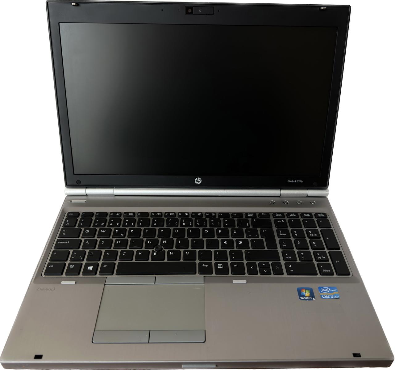 Ноутбук HP EliteBook 8570p 15.6" i7-3740QM (4(8) ядра до 3.7GHz)/8GB/128 Gb SSD/HD 4000//WebCam