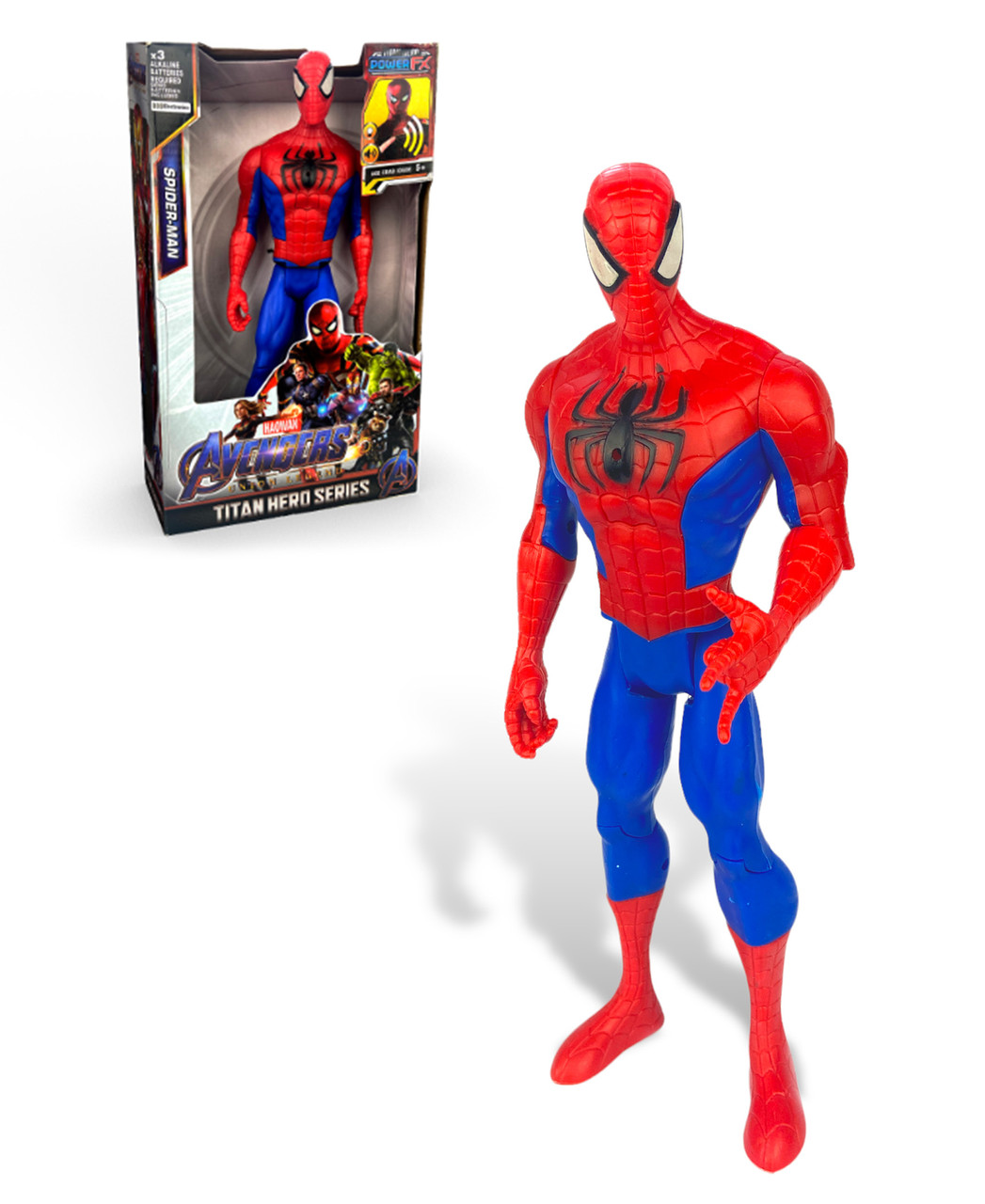 Фігурка Людина-Павук Spider-Man Marvel " Супергерой. Месники " 30см зі звуком, Світлом 22616