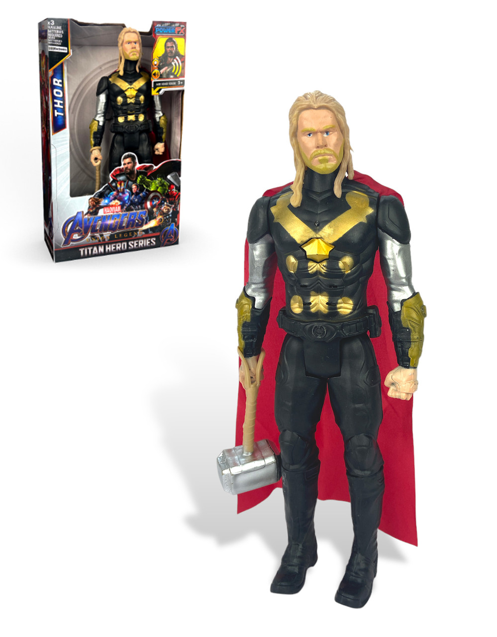 Фігурка Тор Thor Marvel " Супергерой. Месники " 30см зі звуком, Світлом 22621