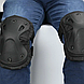 Наколінники та налокітники тактичні (захисні) Eagle KN-04 Black, фото 3