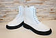 Черевики жіночі демісезонні білі Д765, фото 3
