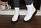 Черевики жіночі демісезонні білі Д765, фото 7