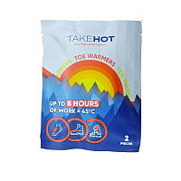 Грелка для ног полустельки Takehot Toe Warmer 2шт*19г