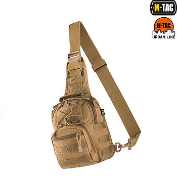 Рюкзак однолямовий Urban Line City Patrol Fastex Bag Coyote